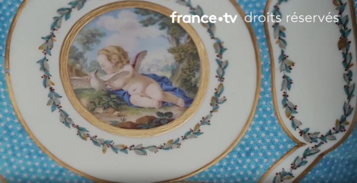 Service porcelaine Jeanne du Barry 